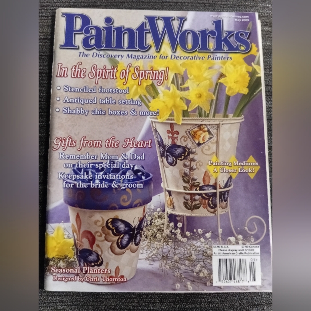 PaintWorks Magazine with Spring Decor Ideas